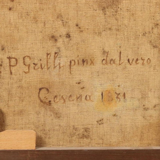 Paolo Grilli, Still Life, Oil on Canvas, Framed For Sale - Image 11 of 12