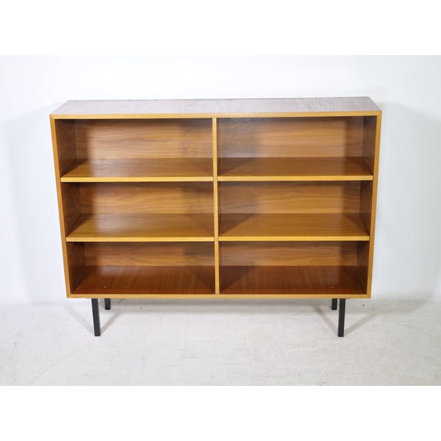 Mid-Century Modern Bookcase in Teak, 1960s For Sale - Image 6 of 10