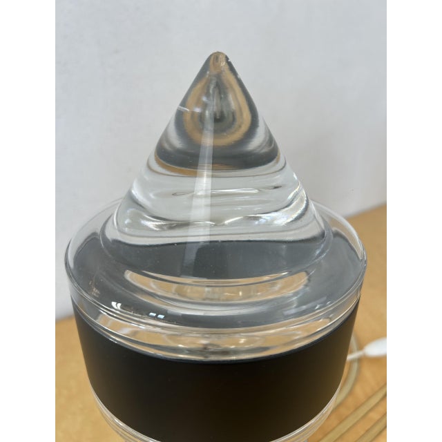Space Age Murano Glass Table Lamps, Italy, 1970s, Set of 2 For Sale - Image 9 of 13