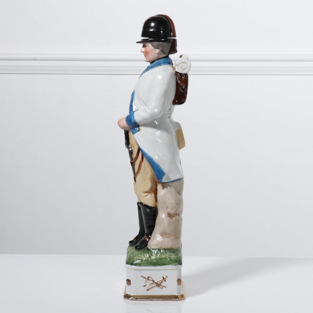 1969 Porcelain Soldier Decanter For Sale - Image 4 of 8