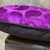 Abstract Magenta Floral Pattern Velvet Cushion Cover For Sale - Image 3 of 10