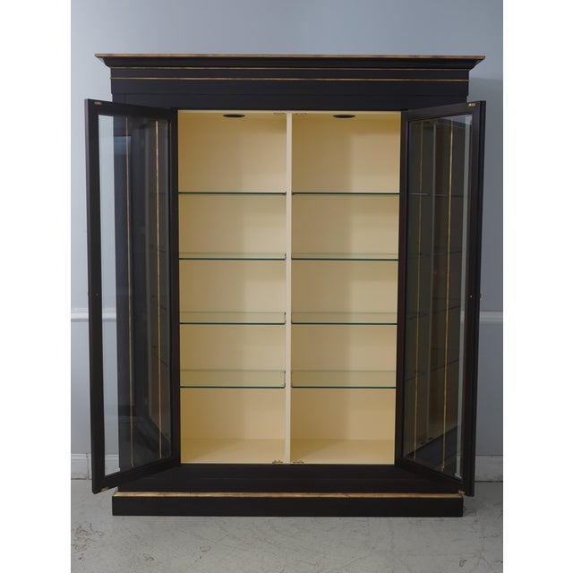 Hollywood Regency Baker Hollywood Regency Maison Jansen Style Cabinet For Sale - Image 3 of 15
