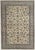Antique hand-knotted Persian Mashad wool rug with an ivory field featuring a finely drawn allover floral pattern of...