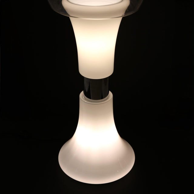 Carlo Nason 1970s Modernist Glass Floor Lamp For Sale - Image 4 of 18