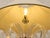 Textile Mid 20th Century Sculptural Lucite Loop Table Lamp With Clear Curved Base and Linen Shade For Sale - Image 7 of 8