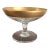 Dorothy Thorpe Gold Banded Pedestal Dish For Sale
