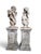 19th Century 19th Century Italian Terracotta Cherub Sculptures on Pedestals, 1890, Set of 2 For Sale - Image 5 of 11