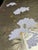 Chinoiserie Hand Painted Gold Leaf Chinoiserie Wallpaper Panels, Birds & Florals Mural, Set of 4 Panels, Custom Size Available For Sale - Image 3 of 7