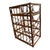 Vintage Bent Rattan Bamboo 12-Bottle Wine Rack - Coastal Boho For Sale - Image 4 of 12