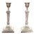 Tiffany & Co. Antique Neoclassical Silverplate Candlesticks, Pair For Sale