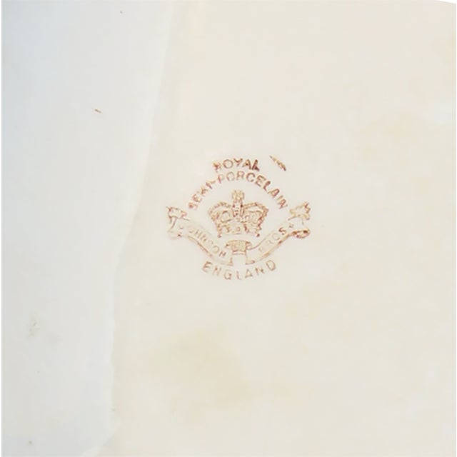 Early 20th Century Antique English Johnson Brothers Staffordshire Platter For Sale - Image 5 of 5
