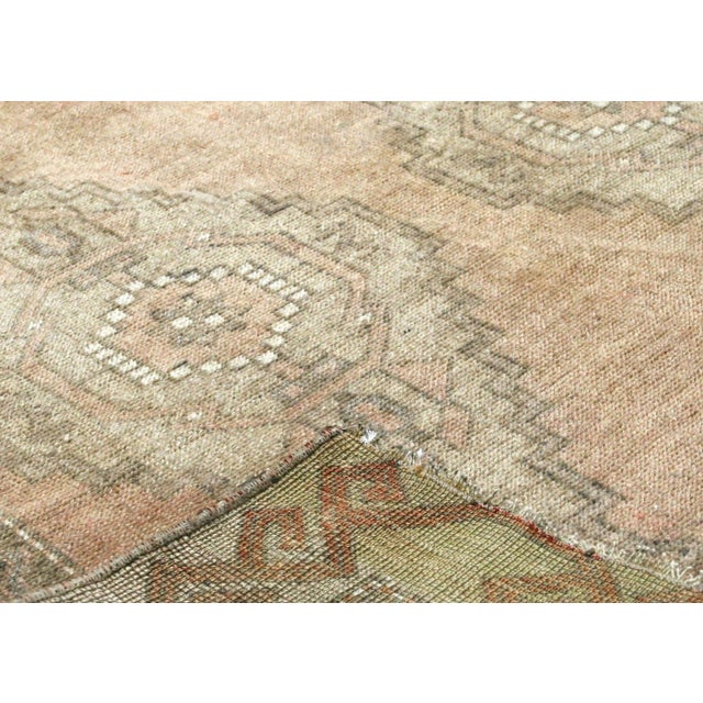 1960s Turkish Oushak Runner For Sale - Image 4 of 6