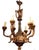 Antique Regency Style Giltwood Chandelier For Sale - Image 4 of 5