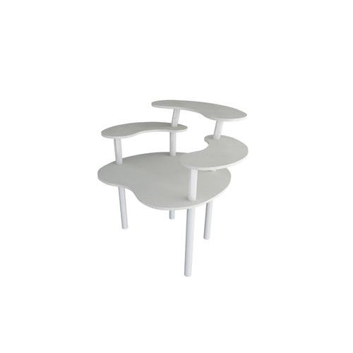 Contemporary Lacquered Beige Alffie Chair by Melis Tatlicibasi For Sale - Image 3 of 7