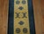 Rare short and narrow antique soft blue Chinese runner.