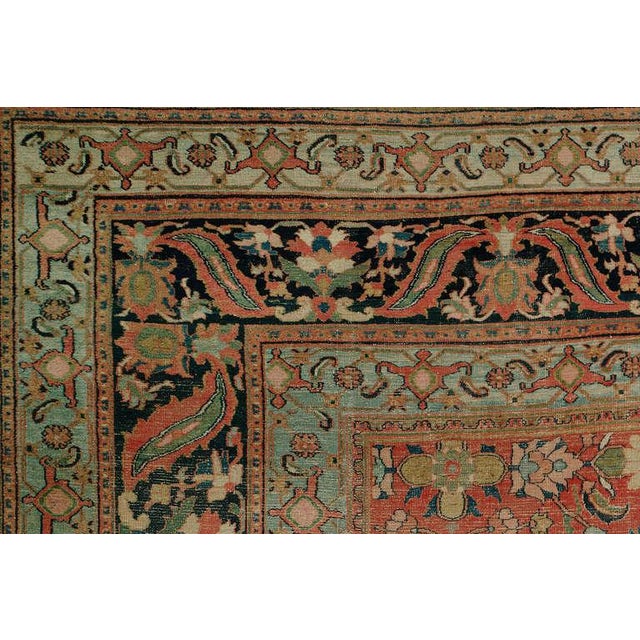 19th Century Zabihi Collection Luxurious Oversize Antique Persian Doroksh Rug For Sale - Image 5 of 10