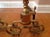 20th Century Traditional Brass Fireplace Andirons - a Pair For Sale - Image 11 of 12