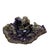 1980s Art Deco Amethyst with Sterling Silver Miners & Donkey Scene For Sale