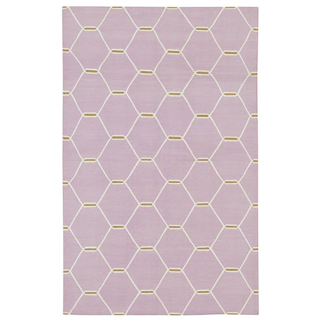 Textile Vintage Flatweave Dhurrie Rug For Sale - Image 7 of 7