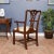 Wood Niagara Furniture Country Chippendale Arm Chair For Sale - Image 7 of 12