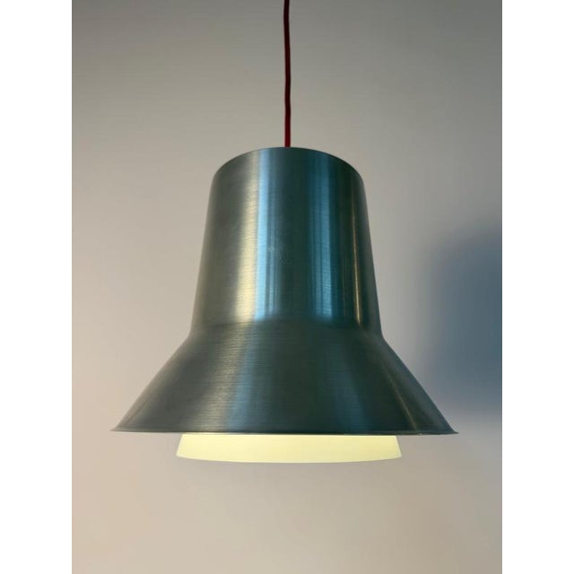 Silver and White Auditorie 1 Pendant Lamp by Svend Middelboe for Nordisk Solar For Sale - Image 5 of 11