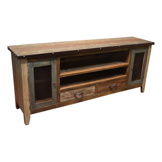 Bayshore Multi-Color Tv Stand - 76" For Sale