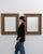 19th Century French Pair of Oak Wall Mirrors For Sale - Image 9 of 10