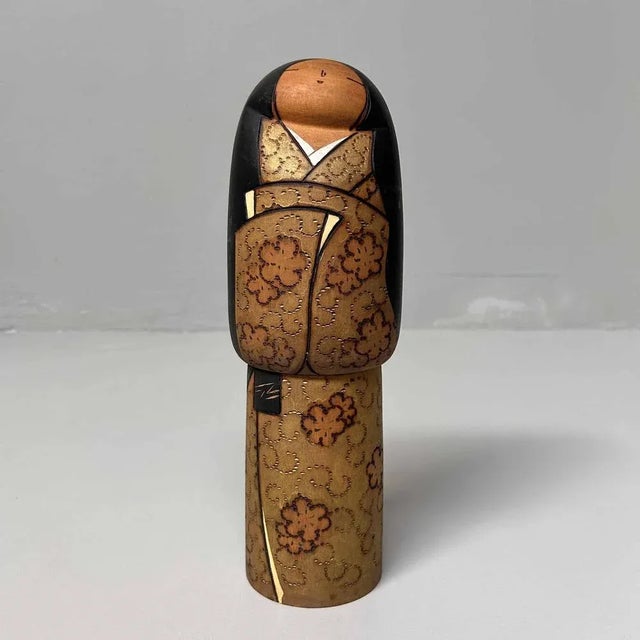 Vintage Sosaku Kokeshi by Inosuke Kobayashi, Japan, 1960s For Sale - Image 9 of 9