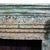 Indian Carved Wood Bookshelf with Green Patina For Sale - Image 6 of 11