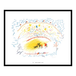 1974 Pablo Picasso Collotype "Corrida" For Sale