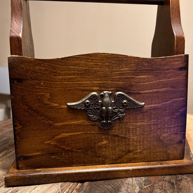 new old stock, never used - perfect to store your mail, outgoing letters or office supplies - excellent condition - solid...