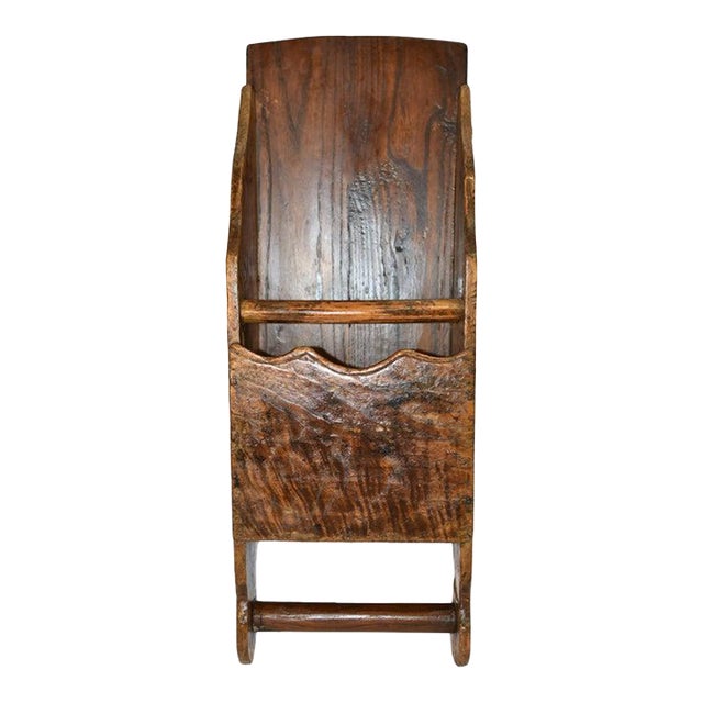 Early 20th Century Antique Utensil Towel Holder For Sale