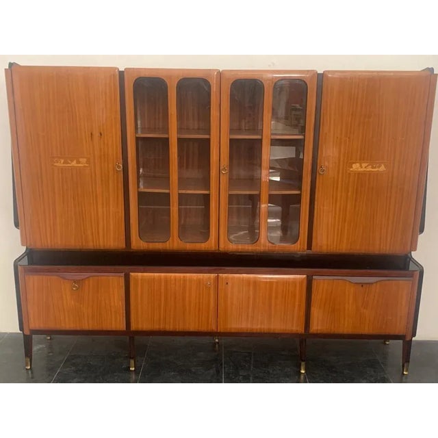 Vittorio Dassi Bookcase by Vittorio Dassi, 1950s For Sale - Image 4 of 16