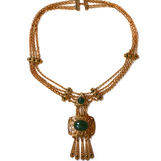 70s Bohemian Necklace For Sale