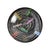 Black Vintage Hand Painted Plate by Peter Stuhr, Denmark, 2000s For Sale - Image 8 of 8