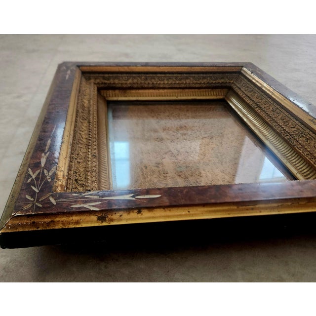 Antique Eastlake Victorian Picture Frame 1890s For Sale - Image 4 of 9