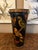 Vintage English Planter Jardiniere Urn Bird Decoupage Black Tole Aviary Décor. Direct from southern England, a striking...