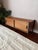 Vintage MCM Teak Media Cabinet/Console With “Exoskeleton” Legs and Sliding Doors For Sale - Image 12 of 12