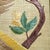 Cream Vintage Embroidered Bird Textile Wall Panel in Wood Frame For Sale - Image 8 of 12