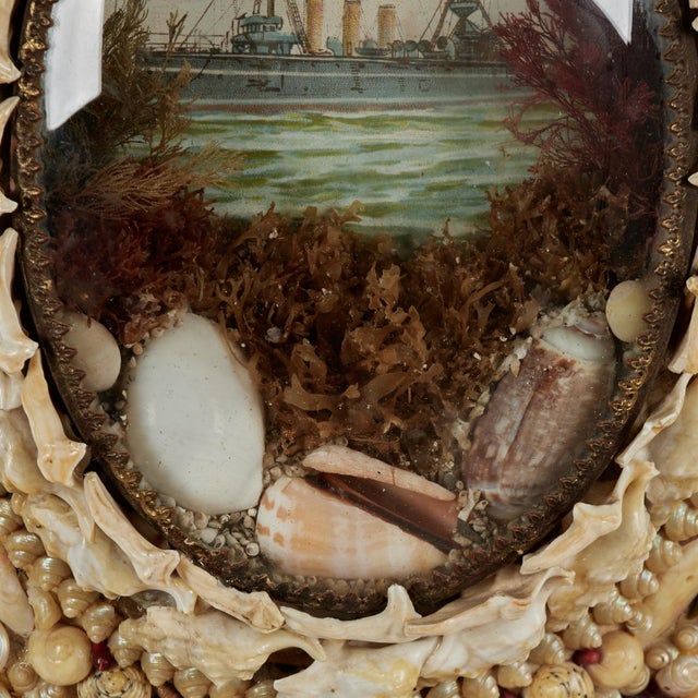 Late 19th Century Antique British Colonial Sailors Valentine For Sale - Image 5 of 11