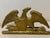 1950s Vintage Virginia Metal Crafters 1952 Solid Brass Spread Eagle Book Ends Patriotic For Sale - Image 5 of 10