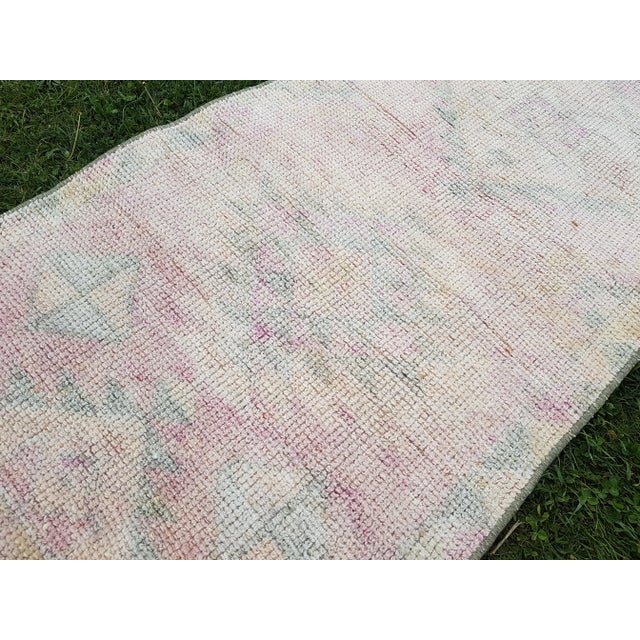 Turkish Herki Rug Runner For Sale - Image 9 of 10