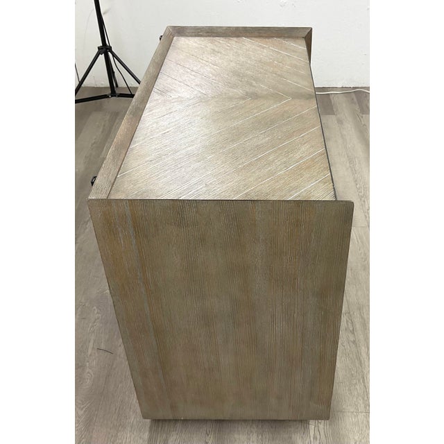 Caracole Caracole Modern Criss Crossed Nightstand For Sale - Image 4 of 6