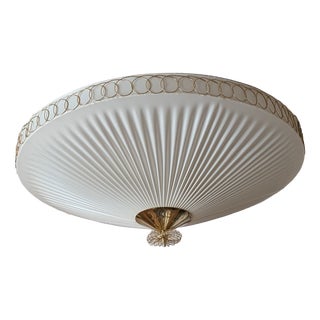 Large Flush Mount in the style of Paavo Tynell, 1950s For Sale