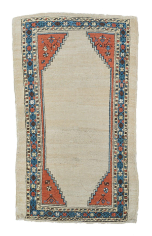 Antique Bakshayesh Rug 2'6'' X 4'3''