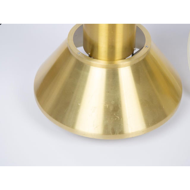 Metal Vintage Danish Ultra Pendant Lamps by Jo Hammerborg for Fog & Mørup, 1963, Set of 2 For Sale - Image 7 of 14