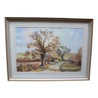 Janet Redden, Near Warbleton, Sussex, 1960s, Watercolour For Sale