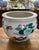 Green Vintage Mid to Late 20th Century Brightly-Colored Lily Pad Koi Fish Bowl For Sale - Image 8 of 8