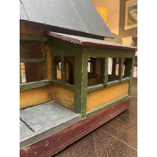 Vintage Folk Ark Dollhouse For Sale - Image 9 of 12