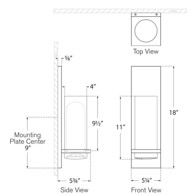 Visual Comfort Chapman & Myers for Visual Comfort Signature Cornado 18" Indoor/Outdoor Hurricane Sconce in Museum Brass with Etched Crystal For Sale - Image 4 of 6